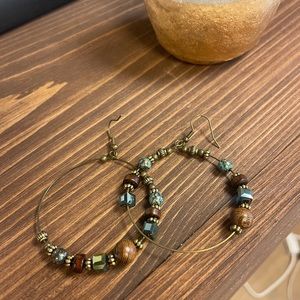 Earrings. Bohemian style.💐